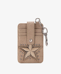 MW1288-W007  Montana West  Lonestar Collection Mini Key Ring Card Case