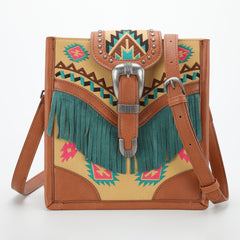 MW1294-9361  Montana West Buckle Collection Crossbody Bag