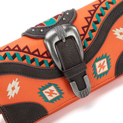 MW1294-W018 Montana West Buckle Collection Wallet