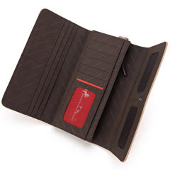 MW1299-W002 Montana West Tooled Collection Wallet