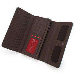 MW1299-W002 Montana West Tooled Collection Wallet