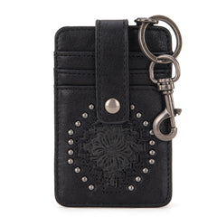 MW1299-W007  Montana West  Tooled Collection Mini Key Ring Card Case