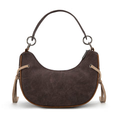 MW1302-919  Montana West Concho Collection Crescent Crossbody Bag