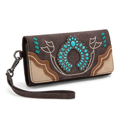 MW1302-W002 Montana West Concho Collection Wallet