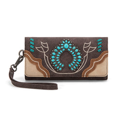 MW1302-W002 Montana West Concho Collection Wallet