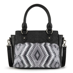 MW1308-8360  Montana West Tooled Aztec Collection Tote/Crossbody