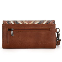 MW1308-W002 Montana West Tooled Aztec Collection Wallet