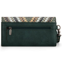 MW1308-W002 Montana West Tooled Aztec Collection Wallet