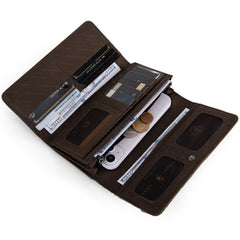 MW1308-W002 Montana West Tooled Aztec Collection Wallet