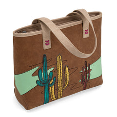 MW1309G-8317W  Montana West Embroidered Tote with Wallet Set