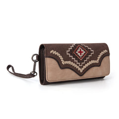 MW1310-W002 Montana West Embroidered  Collection Wallet