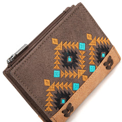 MW1312-W050  Montana West Embroidered Collection Wallet