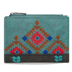 MW1312-W050  Montana West Embroidered Collection Wallet