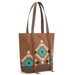 MW1312G-8317  Montana West Embroidered Collection Tote