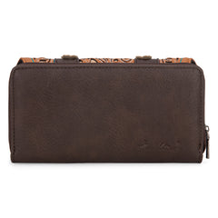 MW1313-W010 Montana West Embroidered  Collection Wallet