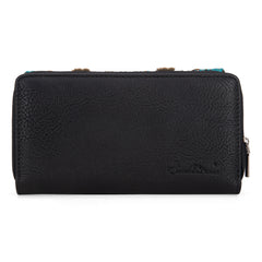 MW1313-W010 Montana West Embroidered  Collection Wallet