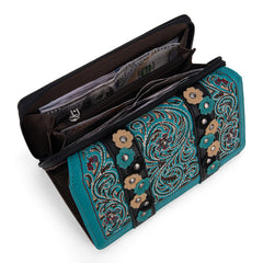 MW1313-W010 Montana West Embroidered  Collection Wallet