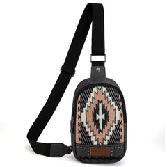 MW1316-2100  Montana West Aztec Collection Sling Bag