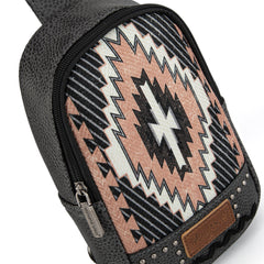 MW1316-2100  Montana West Aztec Collection Sling Bag