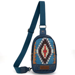 MW1316-2100  Montana West Aztec Collection Sling Bag