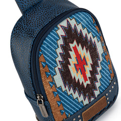 MW1316-2100  Montana West Aztec Collection Sling Bag