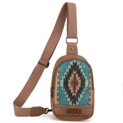 MW1316-2100  Montana West Aztec Collection Sling Bag