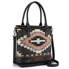 MW1316G-8250   Montana West Aztec  Collection Concealed Carry Tote/Crossbody