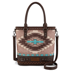 MW1316G-8250   Montana West Aztec  Collection Concealed Carry Tote/Crossbody