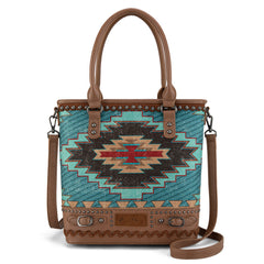 MW1316G-8250   Montana West Aztec  Collection Concealed Carry Tote/Crossbody