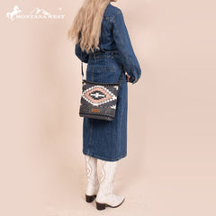 MW1316G-9181   Montana West Aztec Collection Concealed Carry Crossbody