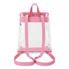 MW906-9110 Montana West Western Clear Backpack- Pink