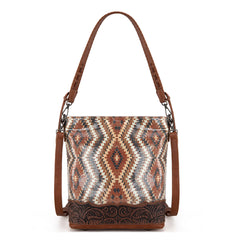 MW1308-918  Montana West Tooled Aztec Collection Hobo