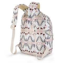 WG2206-9110  Wrangler Aztec Print Backpack - Tan