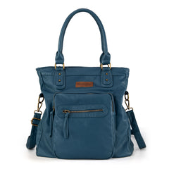 WG165-1110 Wrangler Slouchy Tote/Crossbody - Jean