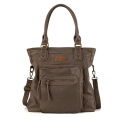 WG165-1110 Wrangler Slouchy Tote/Crossbody - Khaki