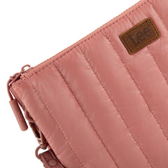 LEE49-004  LEE Quilted Puffer Wristlet Clutch/Writstlet