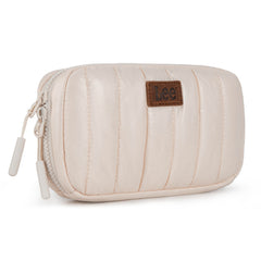 LEE49-005  LEE Quilted Puffer Wristlet/Crossbody Bag