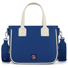 MLB-MT103 MLB New York Mets Team Tote/Crossbody with Baseball Coin Pouch