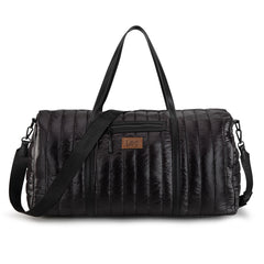 LEE49-001  LEE Quilted Puffer Duffle Bag