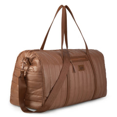 LEE49-001  LEE Quilted Puffer Duffle Bag