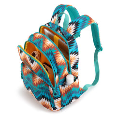 WG2206-9110  Wrangler Aztec Print Backpack - Turquoise