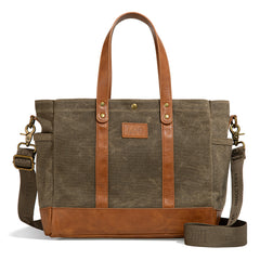 LEE53-004   LEE  Waxed Canvas Tote Bag/Crossbody