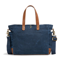 LEE53-004   LEE  Waxed Canvas Tote Bag/Crossbody