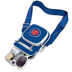 MLB-CU25-324  MLB Chicago Cubs Team  Shoulder Bag/ Crossbody Bag