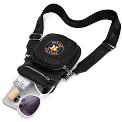 MLB-HA25-325  MLB  Houston Astros Team Shoulder Bag/ Crossbody Bag