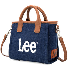 LEE45-346  LEE Denim Canvas Mini Tote/Crossbody