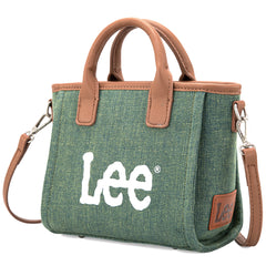 LEE45-346  LEE Denim Canvas Mini Tote/Crossbody