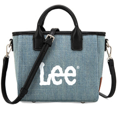 LEE45-346  LEE Denim Canvas Mini Tote/Crossbody