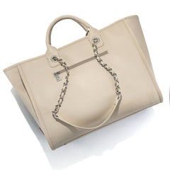 LEE46-345  LEE Top Handle/Chain Strap Wide Tote