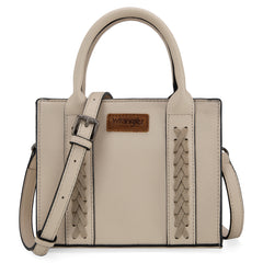 WG70S-8120   Wrangler Whipstitch Mini Tote/Crossbody - Beige